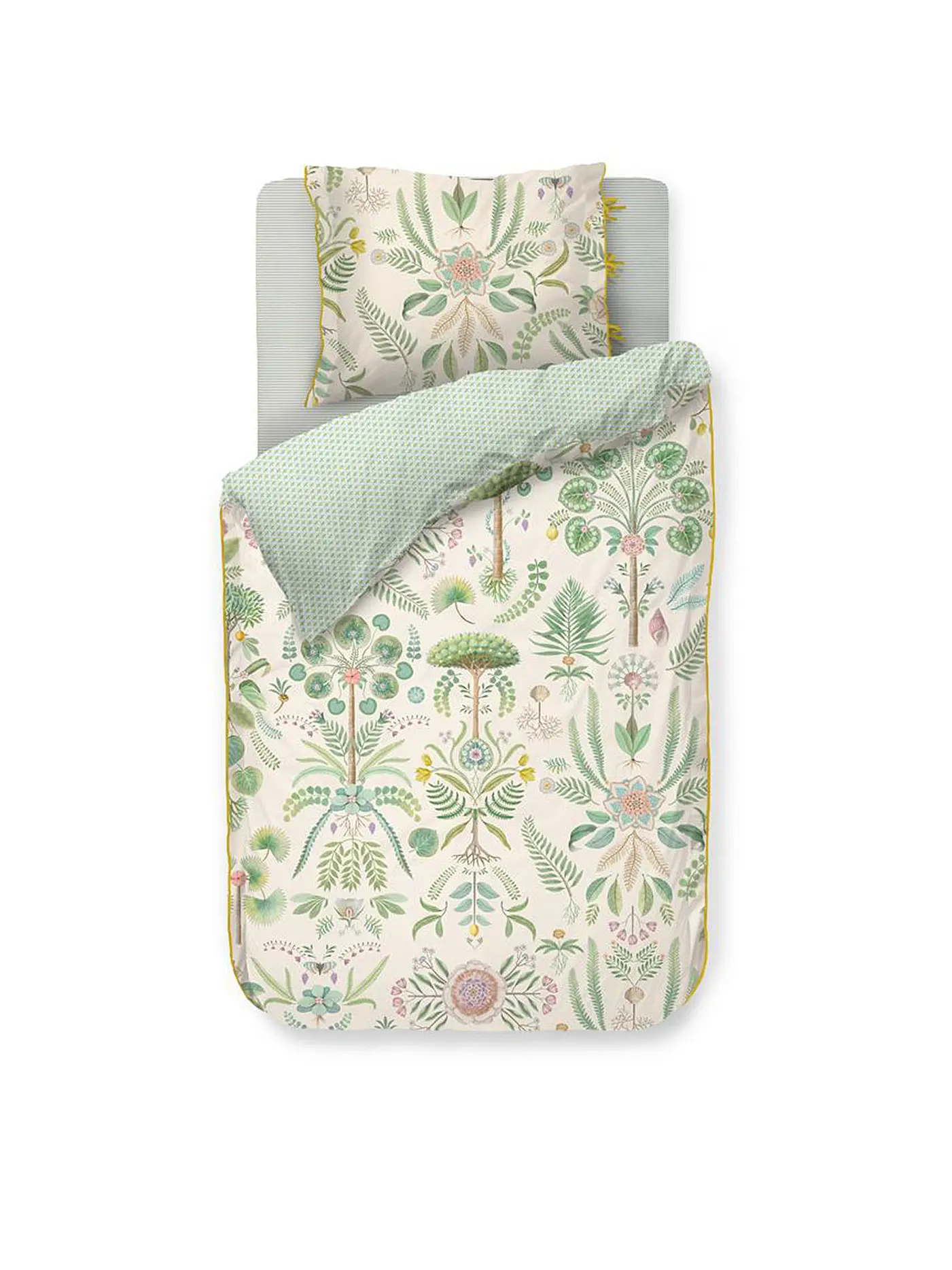 PIP STUDIO | Perkal Bettwäsche BAMBOLEO 70x90cm/140x200cm Off-White | 